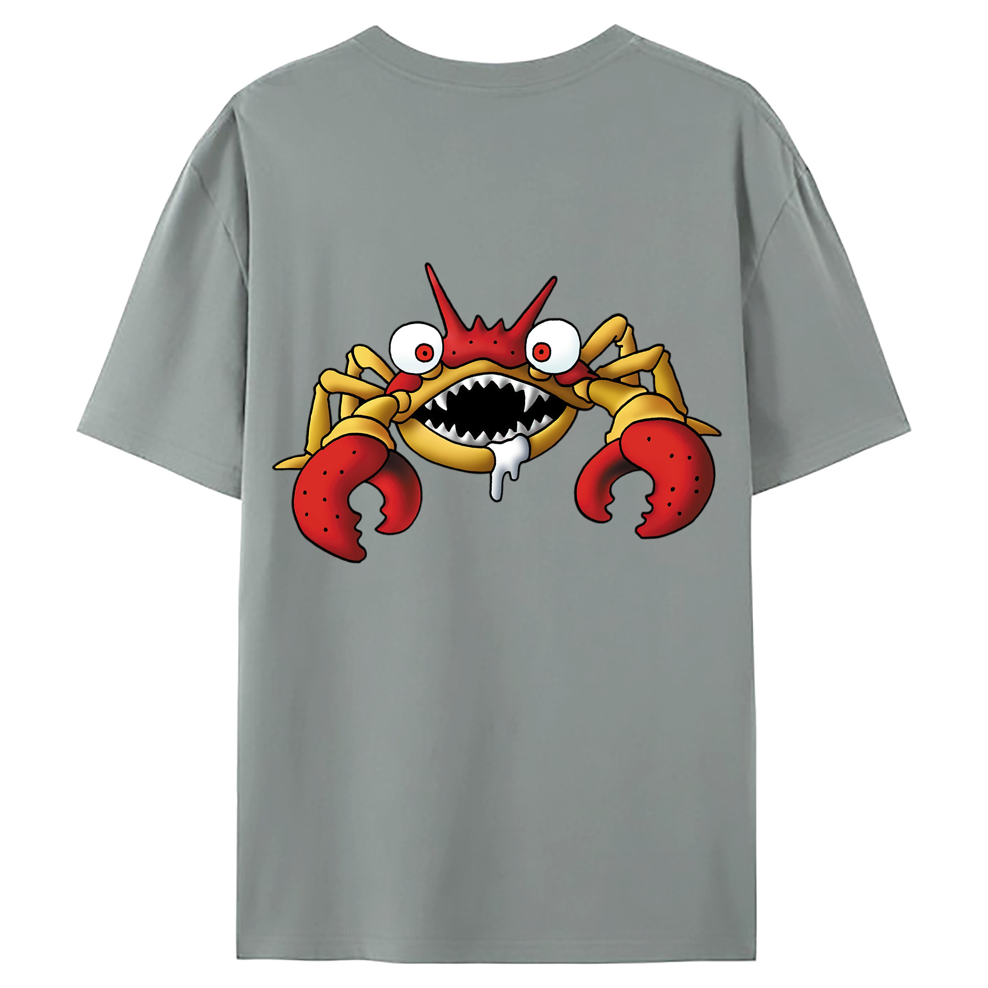 （画像用） ドラゴンクエスト Doragon Kuesuto Dragon Quest 綿100％ メンズ半袖Tシャツ（バックプリント） 通気性